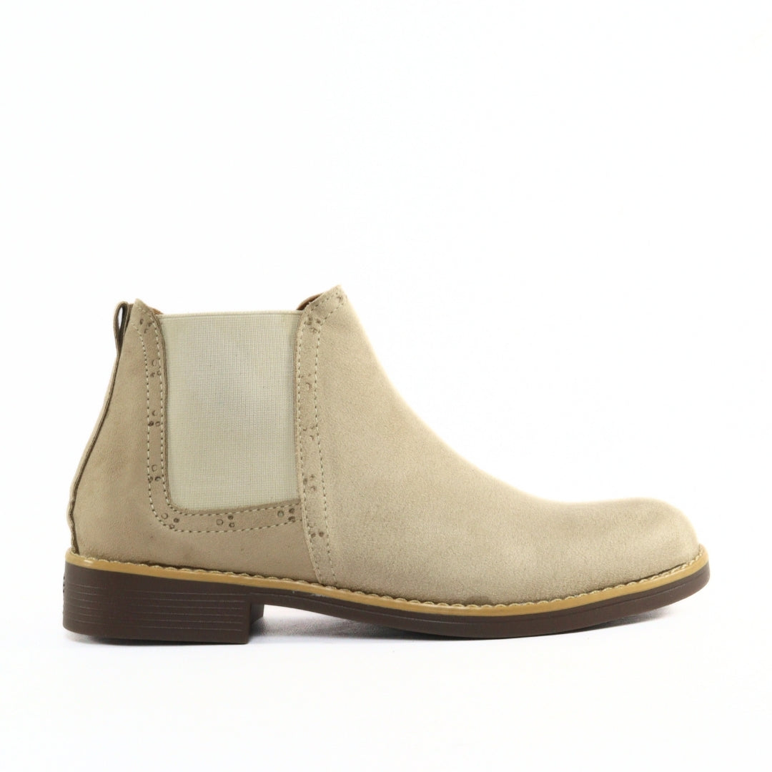 BOTIN CHELSEA GAMUZA REDONDO