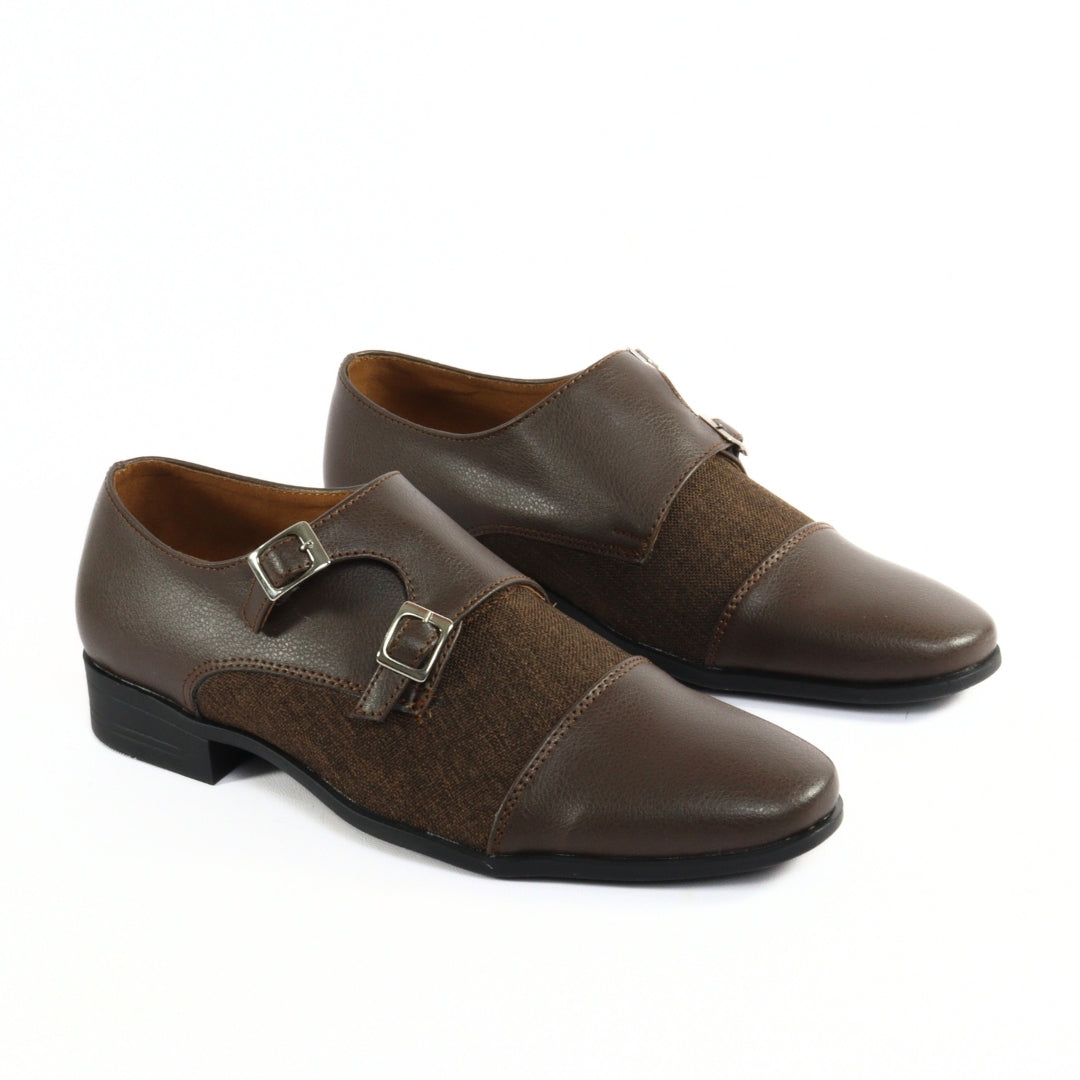 ZAPATOS MONK HEBILLA