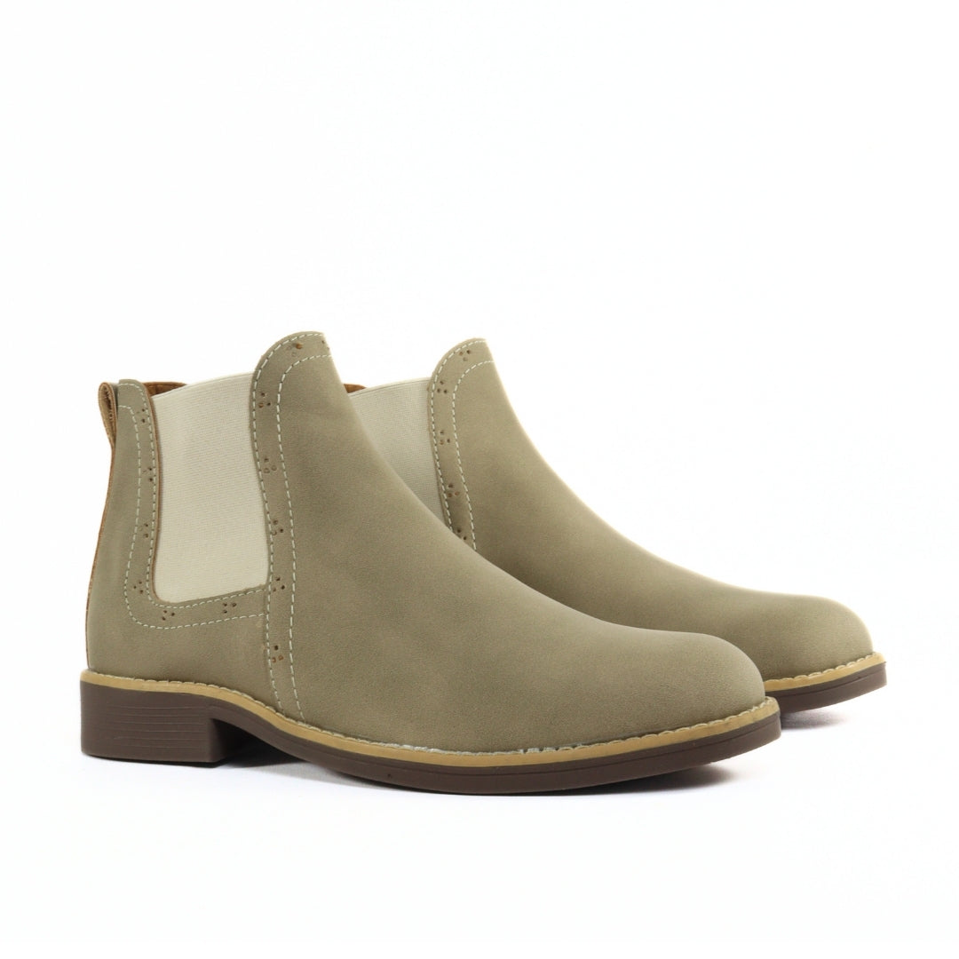 BOTIN CHELSEA BRILLANTE REDONDO