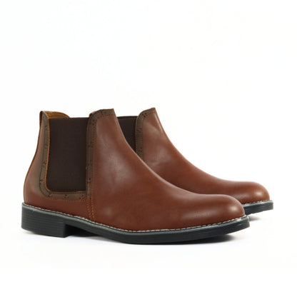 BOTIN CHELSEA BRILLANTE REDONDO