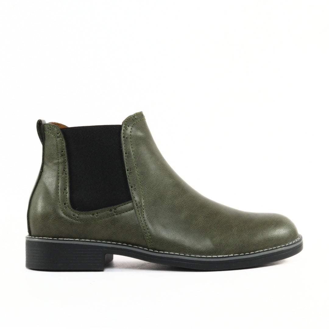BOTIN CHELSEA BRILLANTE REDONDO