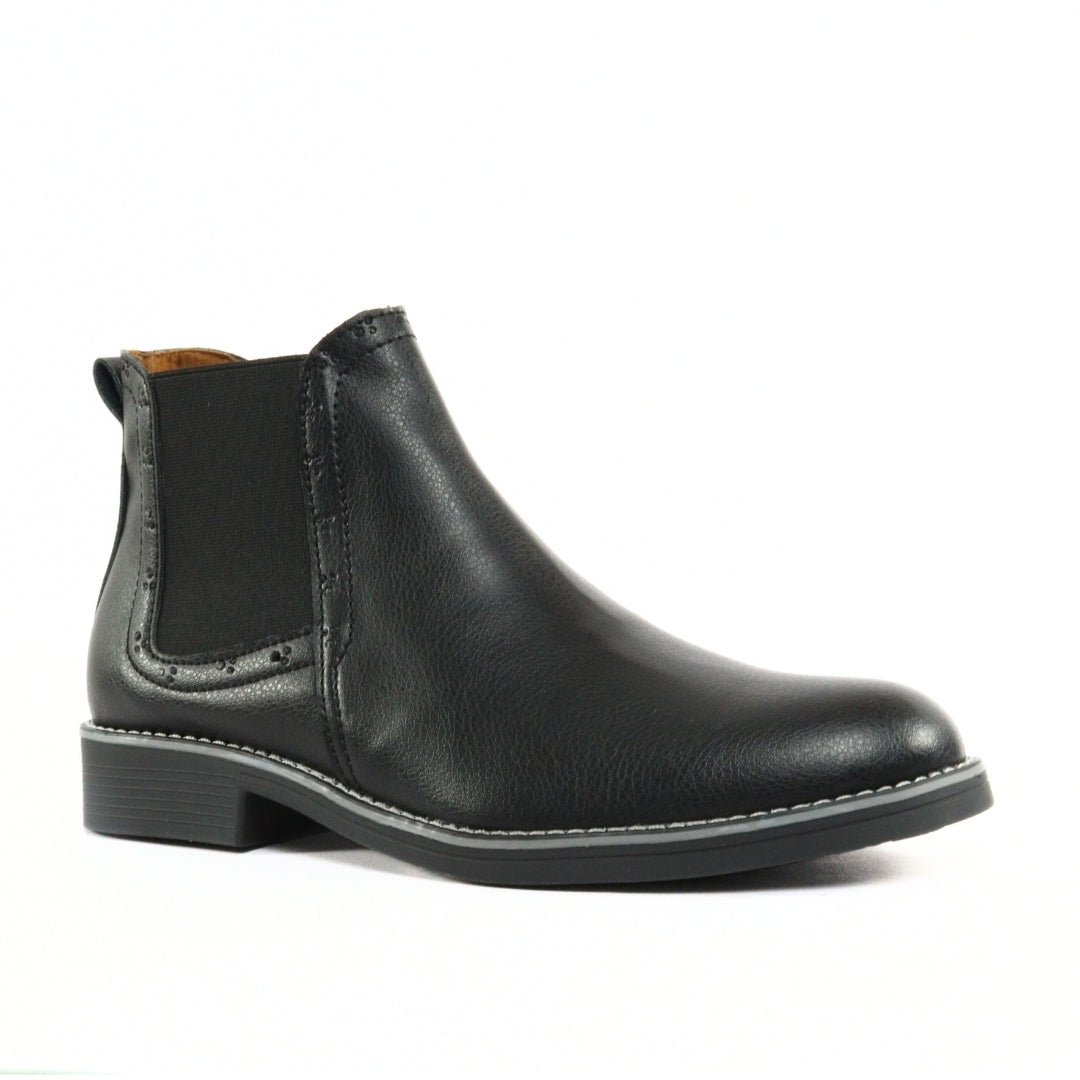 BOTIN CHELSEA BRILLANTE REDONDO