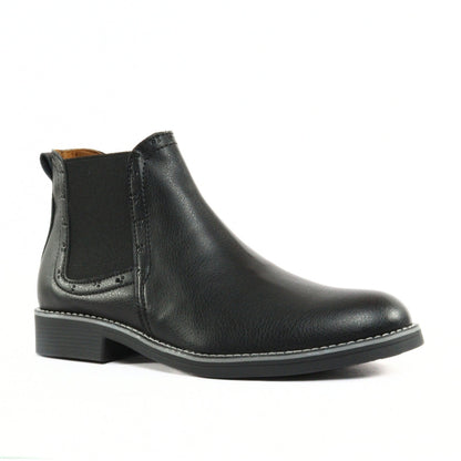 BOTIN CHELSEA BRILLANTE REDONDO