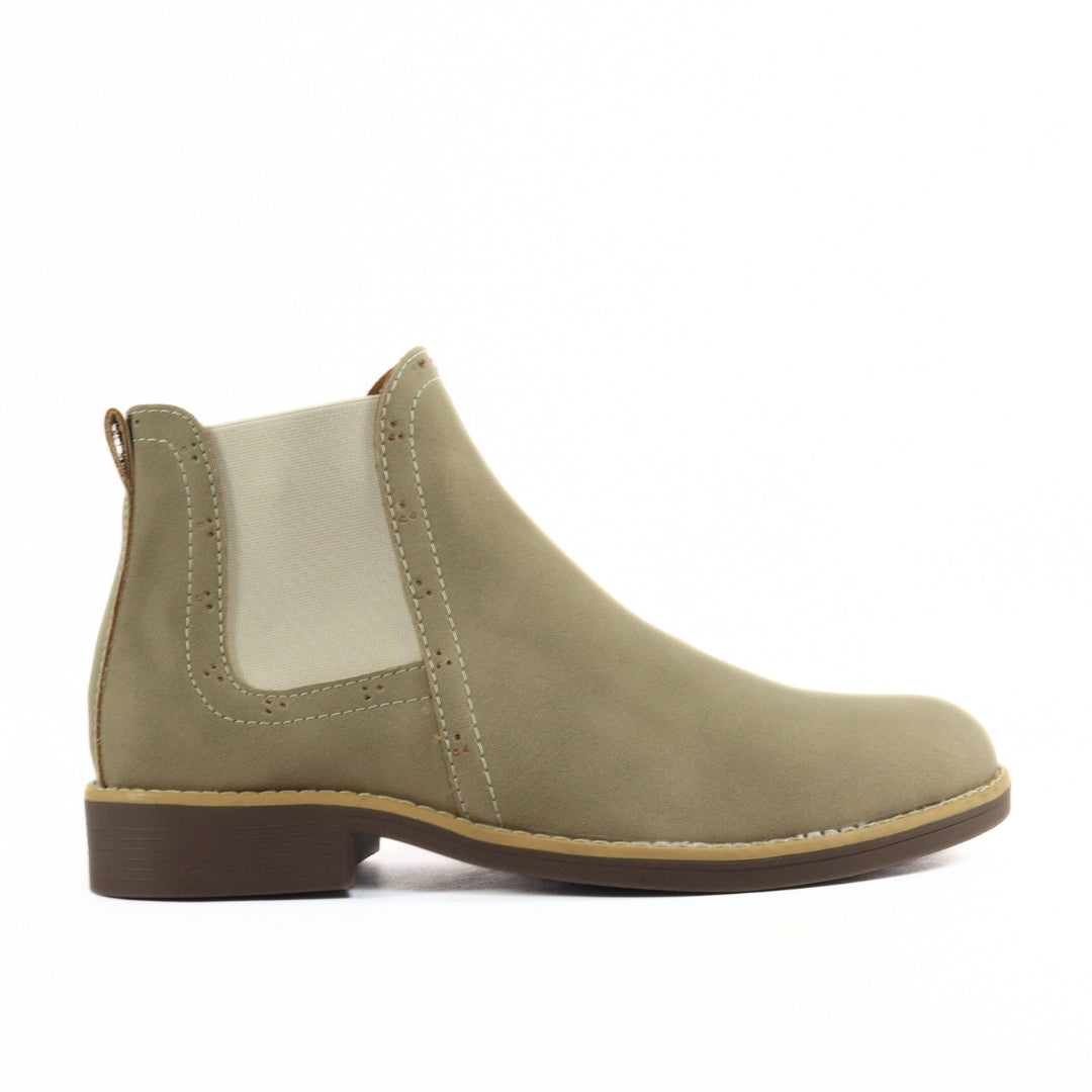 BOTIN CHELSEA BRILLANTE REDONDO
