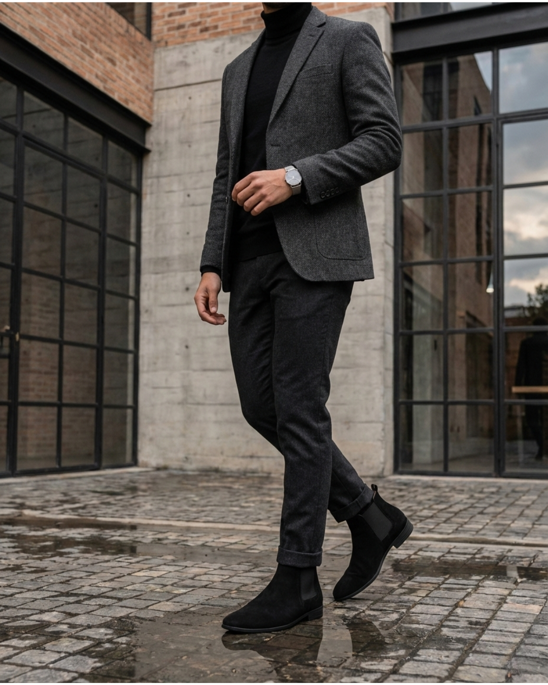 BOTIN CHELSEA GAMUZA