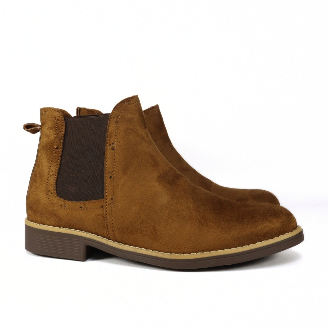 BOTIN CHELSEA GAMUZA REDONDO