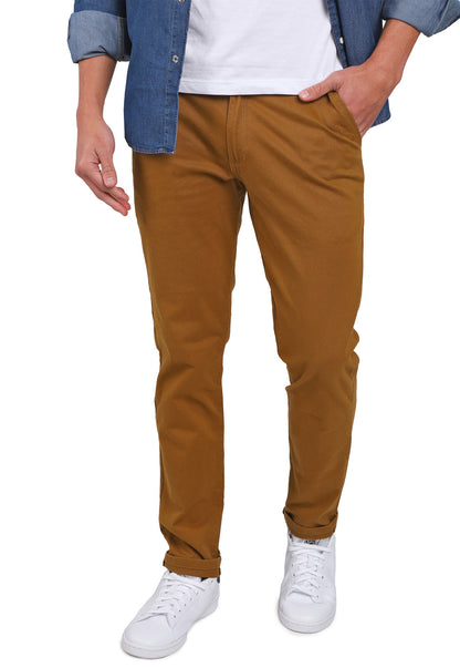 PANTALON EN DRIL LICRADO