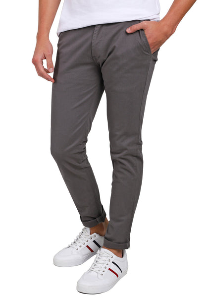 PANTALON EN DRIL LICRADO