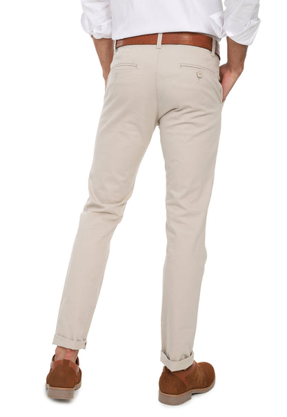 PANTALON EN DRIL LICRADO