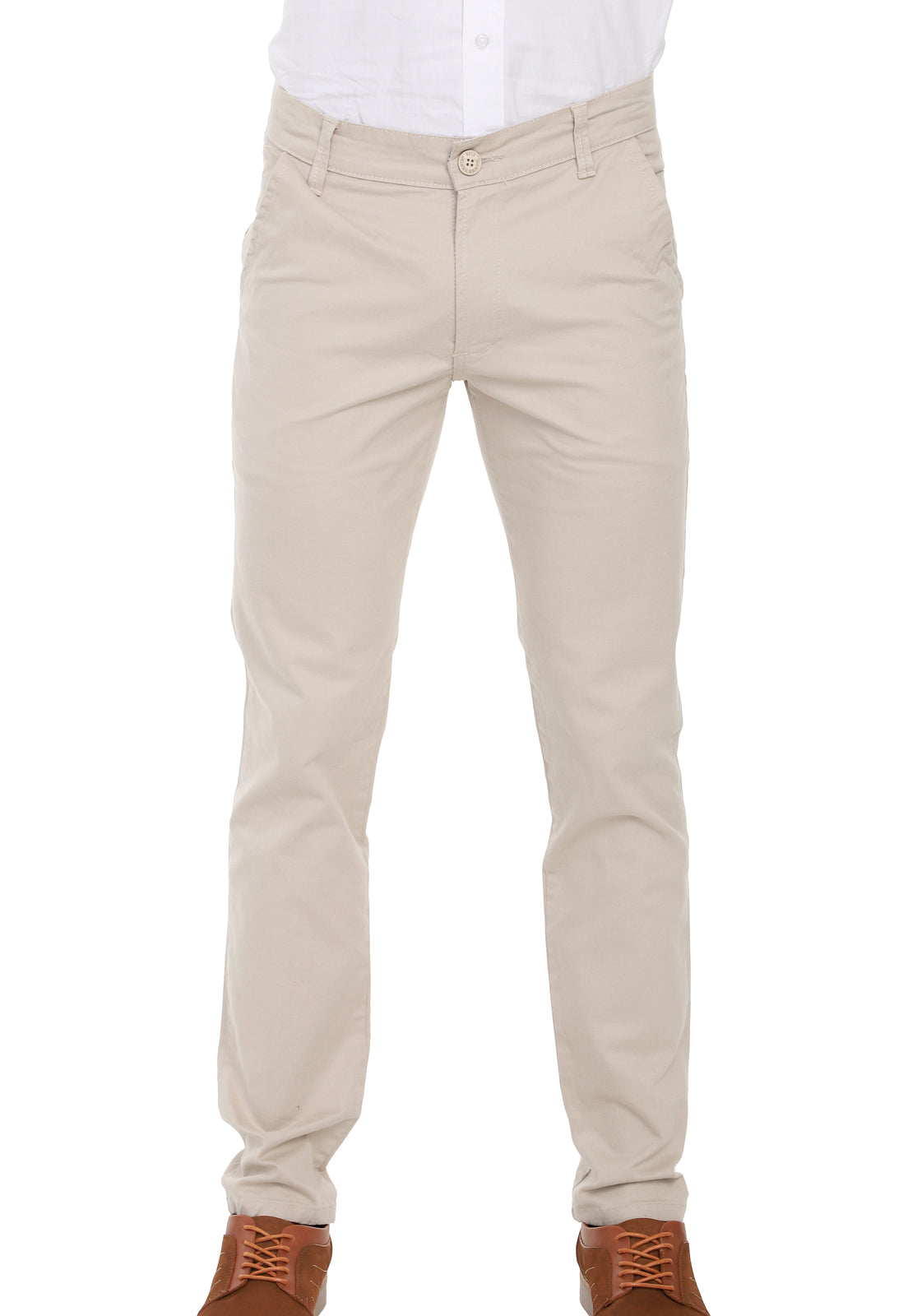 PANTALON EN DRIL LICRADO