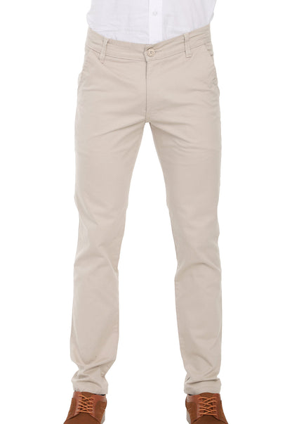 PANTALON EN DRIL LICRADO