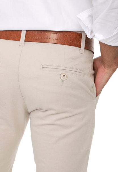 PANTALON EN DRIL LICRADO